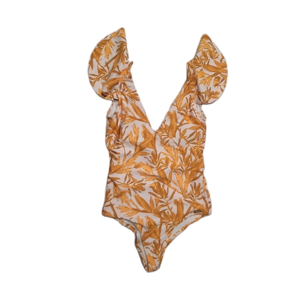 Palmacea Zarzal One Piece Swimsuit Yellow M